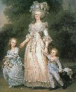 unknow artist, Marie Antoinette with her children